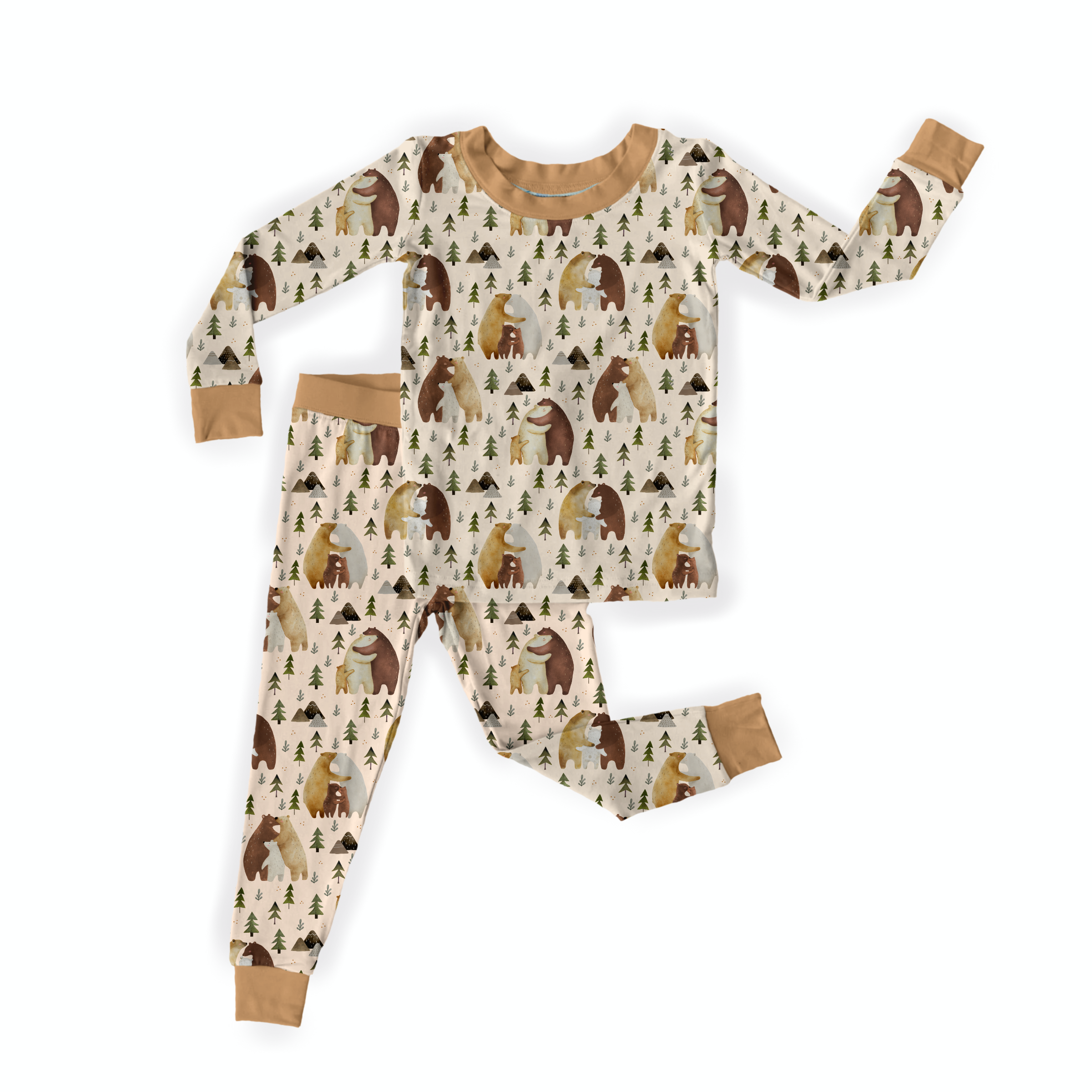 Cub Hugs Two-Piece Pajama Set