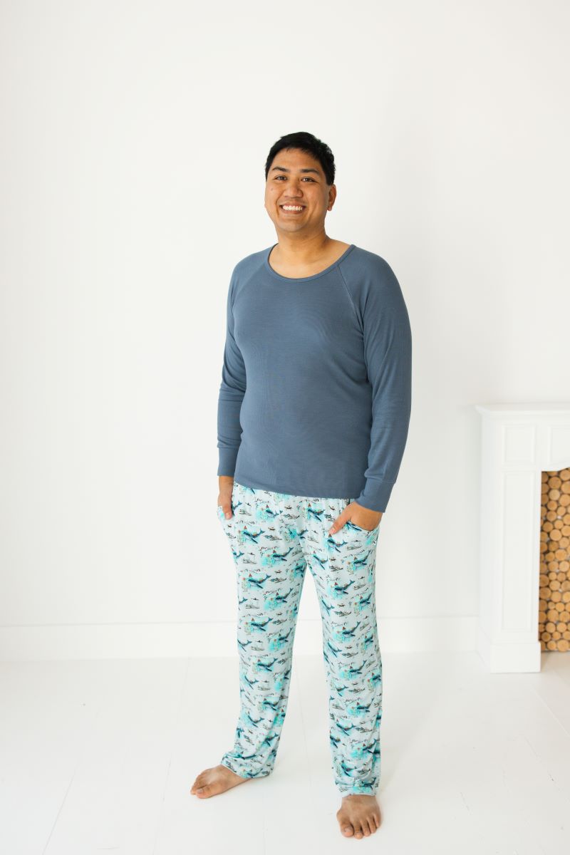 SEAson's Greetings Adult Straight Leg Pajama Pants
