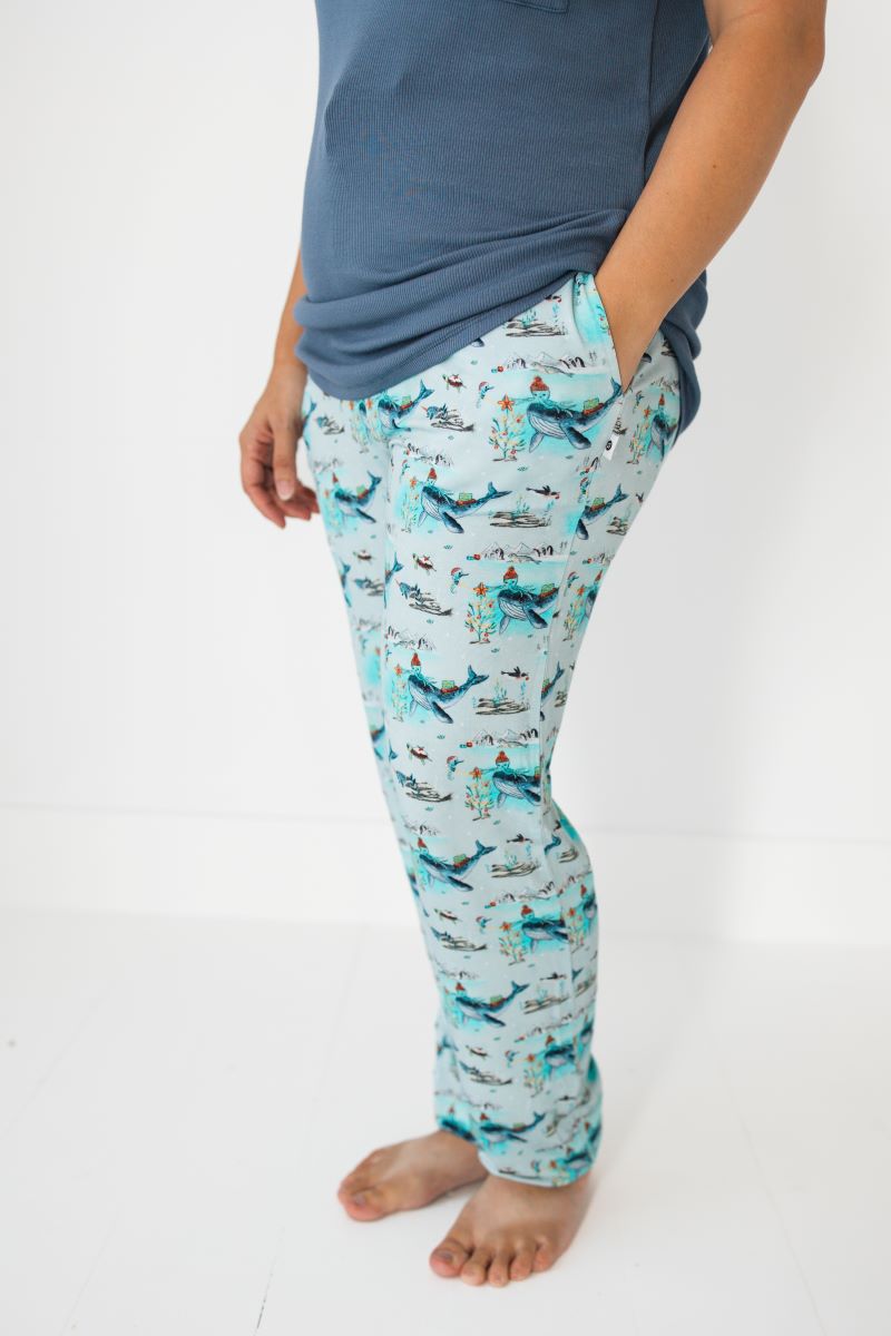 SEAson's Greetings Adult Jogger Pajama Pants