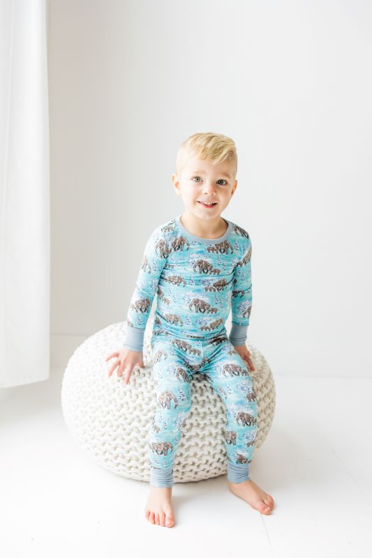 Woolly Wonderland Two-Piece Pajama Set
