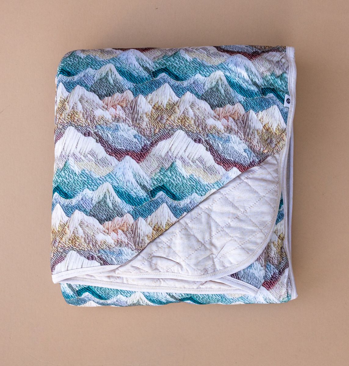 Cascades Quilted Oversized Blanket