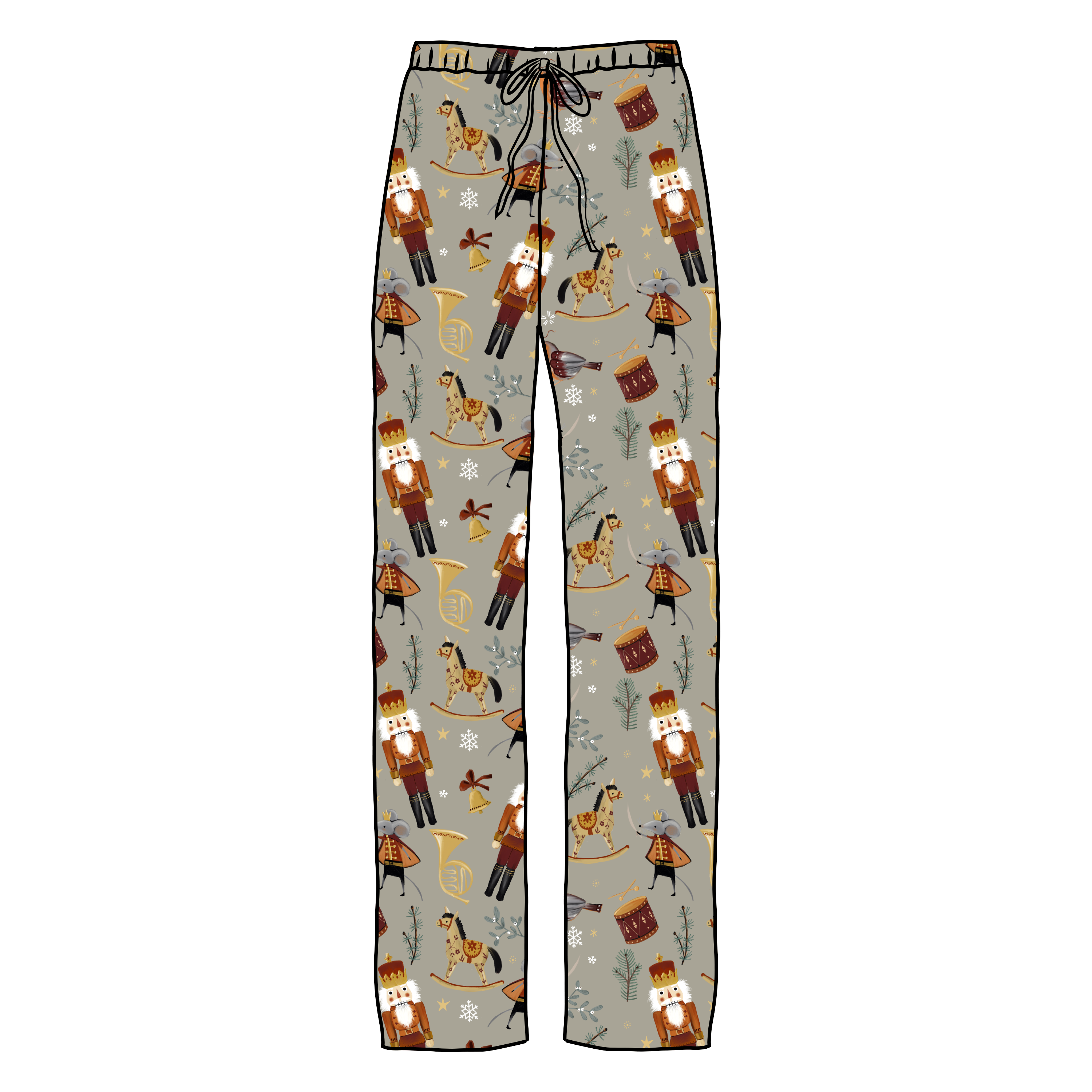 Nutcracker Adult Straight Leg Pajama Pants
