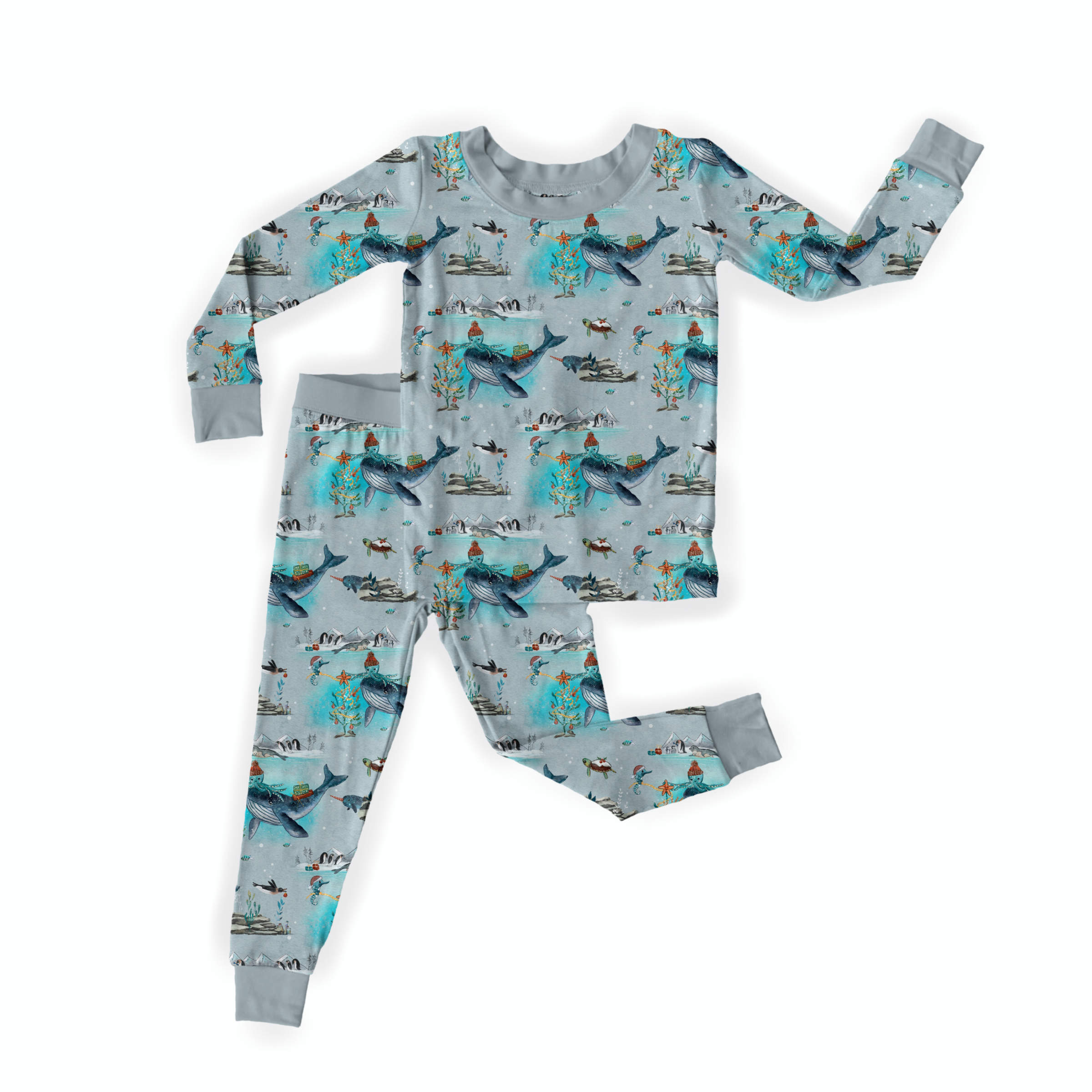 SEAson's Greetings Two-Piece Pajama Set